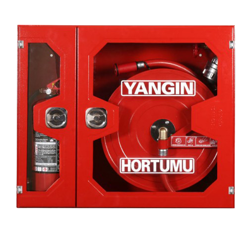 Çift Cam Kapılı Yangın Dolabı