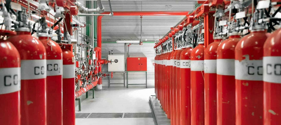 CO2 Gazlı Söndürme Sistemleri