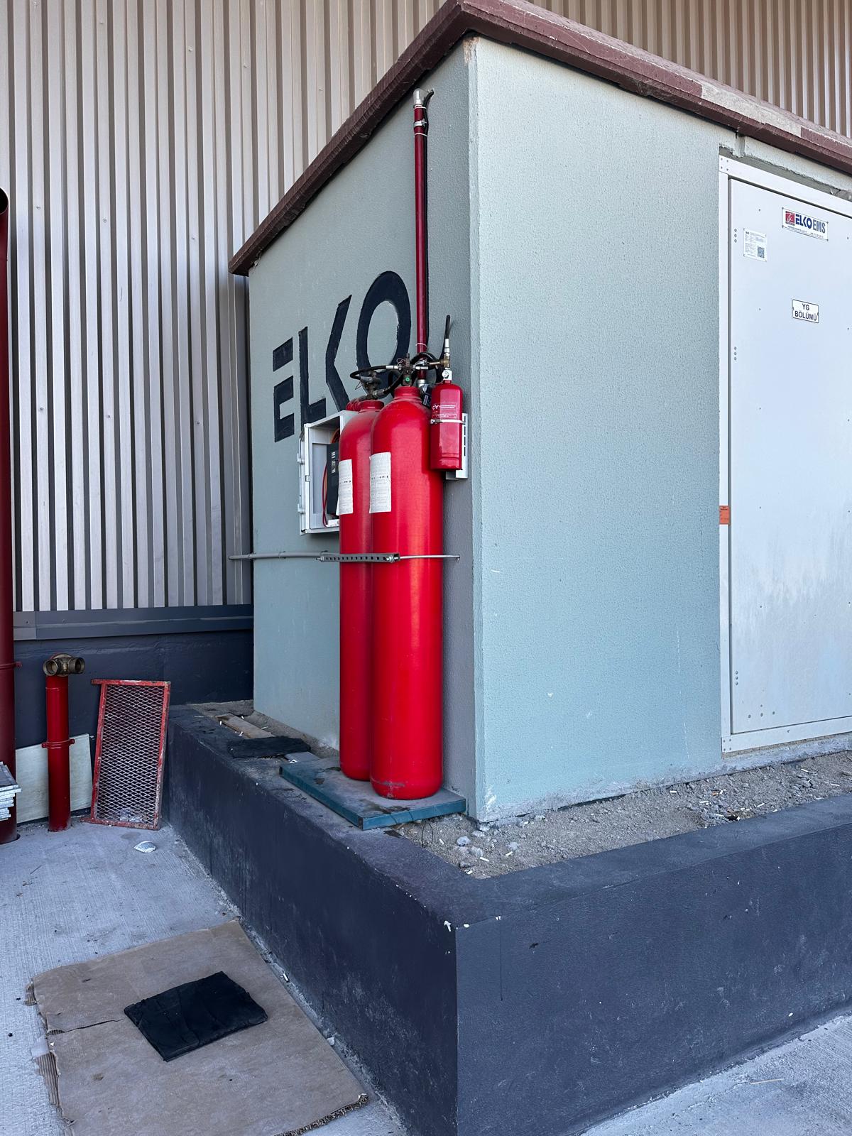 Co2 Trafo Söndürme Sistemi